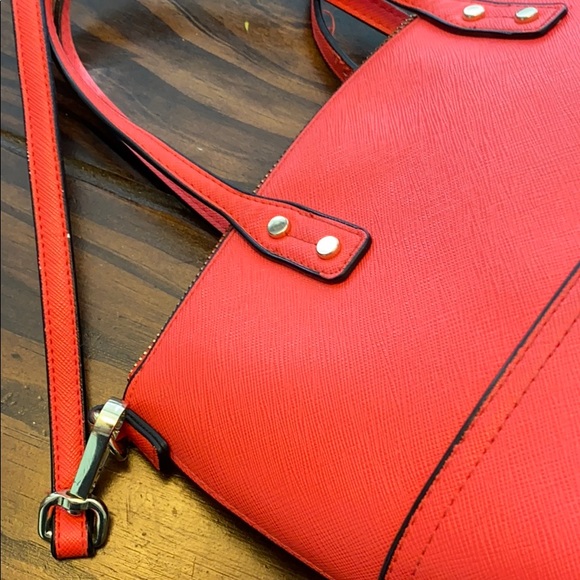 Merona Orange/coral purse - Picture 5 of 7